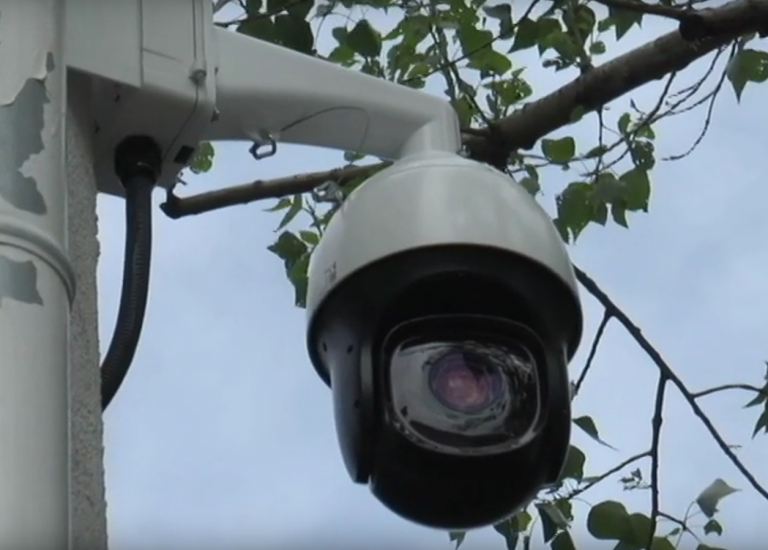 kamera na dohľadovom centre